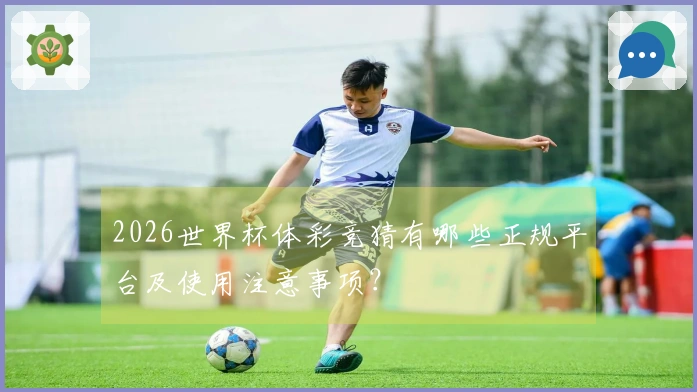 2026世界杯体彩竞猜有哪些正规平台及使用注意事项？
